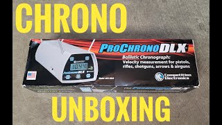 ProChrono DLX Unboxing [upl. by Auop]