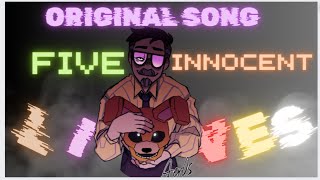 DROPCEMBER VOL 1 FNAF MOVIE SONG  quotFIVE INNOCENT LIVESquot  OFFICIAL LYRIC VIDEO SPOILERS [upl. by Erreid]