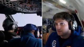 Dramático video en el ojo de Milton lo que observó el avión cazahuracanes [upl. by Charmaine993]