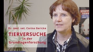 Dr Corina Gericke TIERVERSUCHE in der Grundlagenforschung [upl. by Aloisius639]