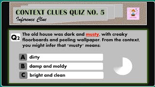 INFERENCE CONTEXT CLUES QUIZ [upl. by Nagud910]