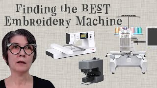 What Embroidery Machine Should You Buy 2024 Edition [upl. by Heinrik482]