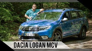 Dacia Logan MCV Stepway  2017  Test  Review  Fahrbericht  MotorWoche [upl. by Atterrol]