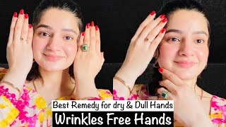 REMOVE WRINKLES FROM HANDS  GET YOUNGER LOOKING HANDS [upl. by Ahsan]