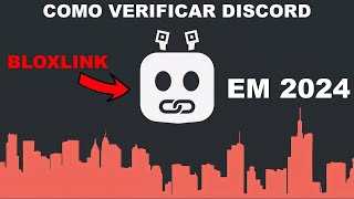 COMO VERIFICAR CONTA DO DISCORD PELO BLOXLINK RÁPIDO E FÁCIL [upl. by Pilif]