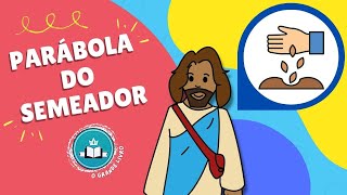 História Bíblica Para Crianças A PARÁBOLA DO SEMEADOR Aprendendo a Frutificar [upl. by Hulda]