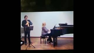 Schostakowitsch Walzer Nr 2 Solo Saxophon Dragos Ungureanu DUO SaxPiano [upl. by Linker]