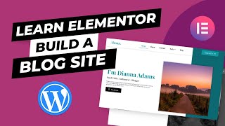 Build a Blog website using Elementor Pro  Wordpress amp Ecommerce  by Aiman Shafi [upl. by Ayala241]