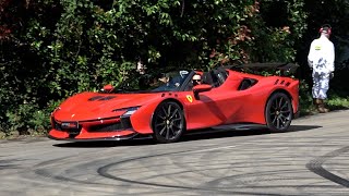 2024 Ferrari SF90XX Spider Exterior and Interior Tour Goodwood Festival of Speed 2024 [upl. by Ilbert998]