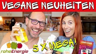 5 VEGANE NEUHEITEN 🌈🌻 [upl. by Dorsy]