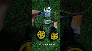 Gyroscope Car Test🫡🥳 arduinoproject shorts viral youtubeshorts [upl. by Adnim]