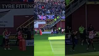 Players welcome at tannadice park today v rangers [upl. by Sueahccaz]