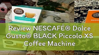 Review NESCAFÉ® Dolce Gusto® BLACK Piccolo XS Coffee Machine [upl. by Ebner]