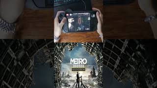 Metro Exodus Ultra settings max resolution Steam deck 1TB oled shorts gaming steamdeck [upl. by Cerallua]