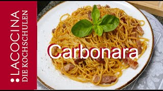 Spaghetti Carbonara in 10 Minuten  Schnelle Küche  das Rezept  La Cocina [upl. by Eachern]