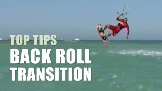 Back Loop Transition  Kitesurfing Top Tips [upl. by Cathie]