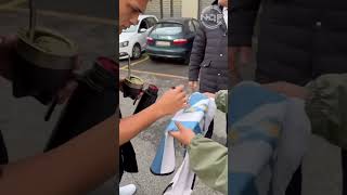 La reacción de Lautaro Martinez cuando vi la camiseta Argentina [upl. by Celinka589]