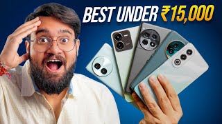 Top 5 Best Mobile Phones Under ₹15000⚡Amazon amp Flipkart Sale 2024  Best Phone Under 15000 😱 [upl. by Morril]