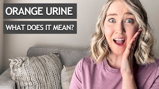 MY URINE IS ORANGE  It Could Be Hemolytic Anemia [upl. by Ahsenauj]