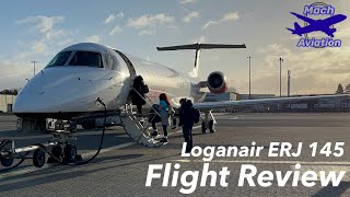 Flight Review  Flying on Loganair’s AWESOME Embraer 145 to Southampton [upl. by Nev64]