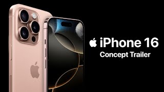 iPhone 16 Pro Max Concept 3D Trailer by DrTech [upl. by Esinwahs]