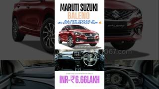 Maruti Suzuki Baleno interior dashboard view [upl. by Kalil650]