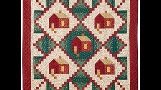 Log Cabin in the Woods Quilt Video by Sharlene Jorgenson [upl. by Clinton309]