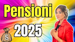 NOVITA LEGGE DI BILANCIO Pensioni 2025 [upl. by Sola]