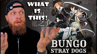 First Time Reaction to Bungo Stray Dogs Openings and Endings [upl. by Petie333]