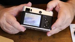 Unboxing and Review of the UHD 5K Digital Camera with Front and Rear Cameras [upl. by Ahsuas]