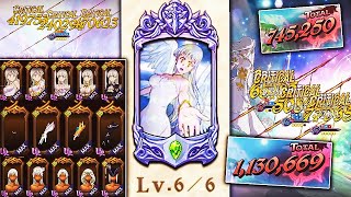 COMPLETEY BUSTED QUEEN ELIZABETH 66 UNGEARED PVP SHOWCASE  Seven Deadly Sins Grand Cross [upl. by Atnek]