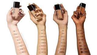 Fair Skin Shades for Dior Forever Skin Glow Foundation SPF 15 2023 [upl. by Nosremaj]