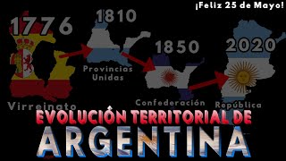 Evolución Territorial de Argentina  18102020 [upl. by Otit]