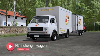 Hof Bergmann 1500 Update News  Hähnchengrillwagen [upl. by Banky]