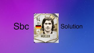 GERD MÜLLER 94 SBC SOLUTION MADFUT 23 SBC SOLUTIONS [upl. by Schulman]