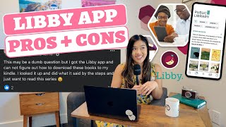 Kindle amp Libby App Pros and Cons and a demo [upl. by Willock452]