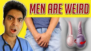 Doctor reacts WEIRD Reflex in Men deeznuts [upl. by Atinuj]