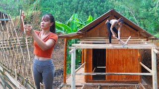 120 Day Build a Wooden Kitchen Install Hydroelectric GeneratorsCreate Clean Vegetable Farm [upl. by Dnalrag397]