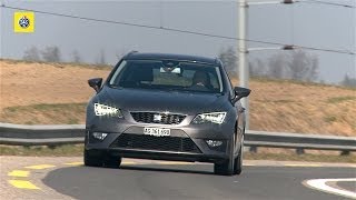 Seat Leon  Autotest [upl. by Lucrece710]