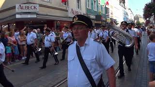 Schützenfest in Neuss  Grenadiere Block 56 27082017 [upl. by Ntsud492]