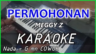 PERMOHONAN  Meggy Z  KARAOKE DANGDUT COVER Pa800 [upl. by Mcadams779]