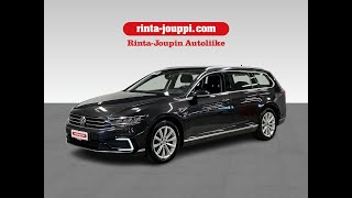 VOLKSWAGEN PASSAT GTE Variant PlugIn Hybrid DSGautomaattiWebasto A [upl. by Wallach407]