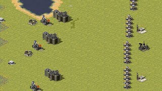 Red alert 2  Extra hard  kitt  France  Cannon defense [upl. by Enirehs]