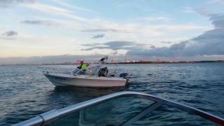 Evinrude ETEC 90 vs Yahama 150 V6 2Stroke [upl. by Masera]