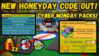 NEW HONEYDAY EVENT CODE IS OUT  Cyber Monday Deals  Bee Swarm Simulator [upl. by Ain893]