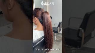 Wiglet hairextension hairstyle hairproduct haircolor wigspecialist ponytail karkafihair [upl. by Giliana58]