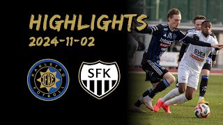 Highlights — Karlstad Fotboll  Sollentuna FK [upl. by Losiram909]