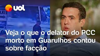 Morte de alvo do PCC saiba o que delator assassinado no aeroporto de Guarulhos contou sobre facção [upl. by Ahsenwahs]