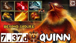 Dying Light Phoenix Mid  Beyond Godlike  Quinn  737d  Immortal Dota [upl. by Nolram]