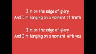 Lady Gaga  Edge of Glory Lyrics [upl. by Esta]